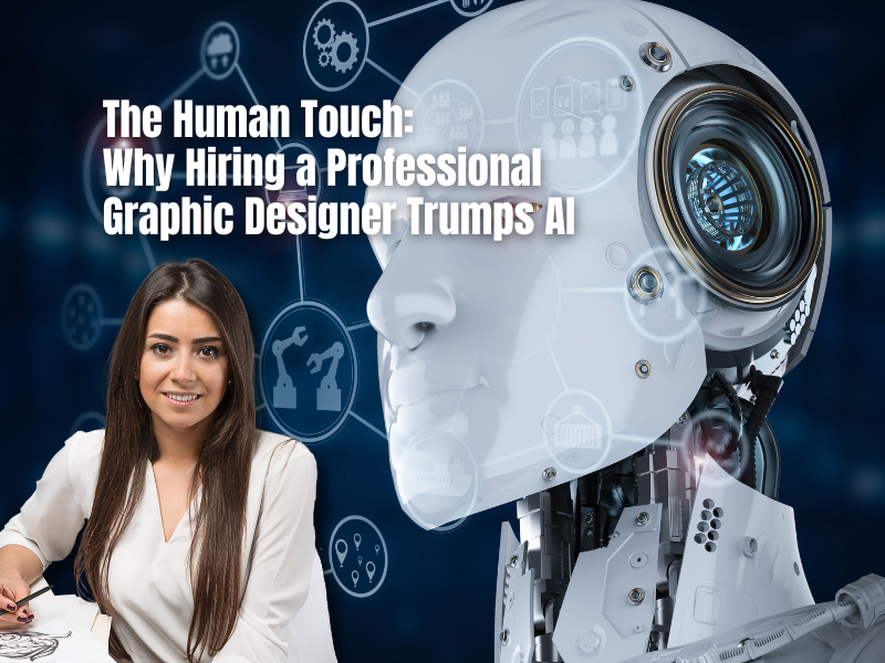 The Human Touch: Why Hiring a Professional Graphic Designer Trumps AI